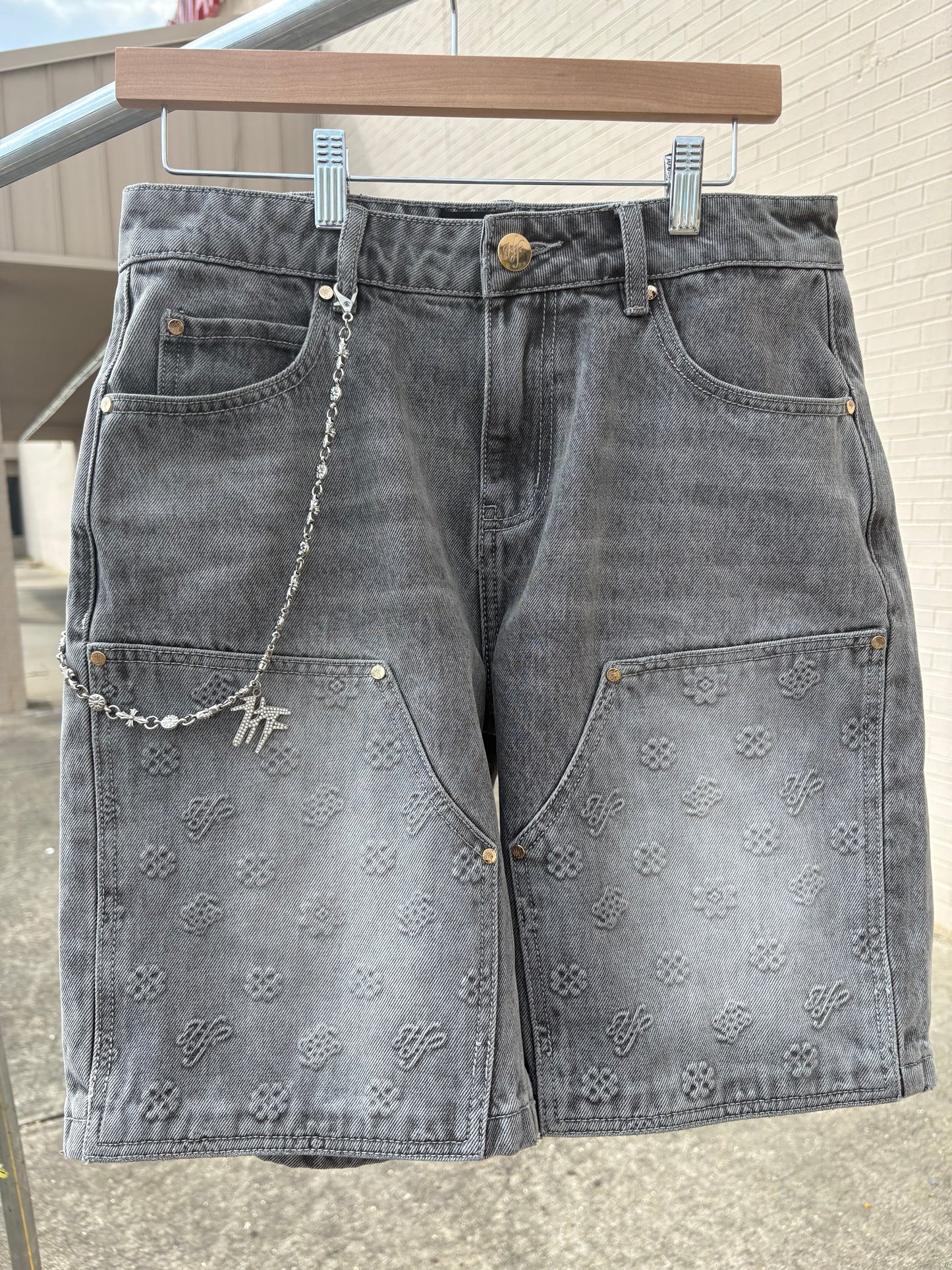 Hollywood Friends Jorts (Grey)