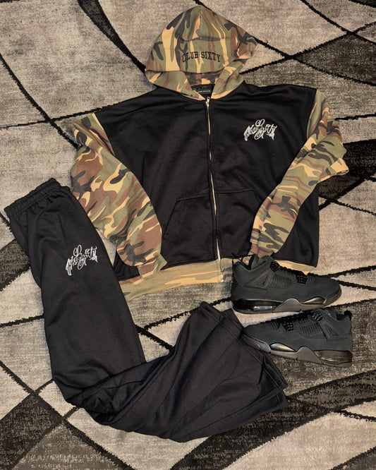 Club sixty Camo Hoodie set