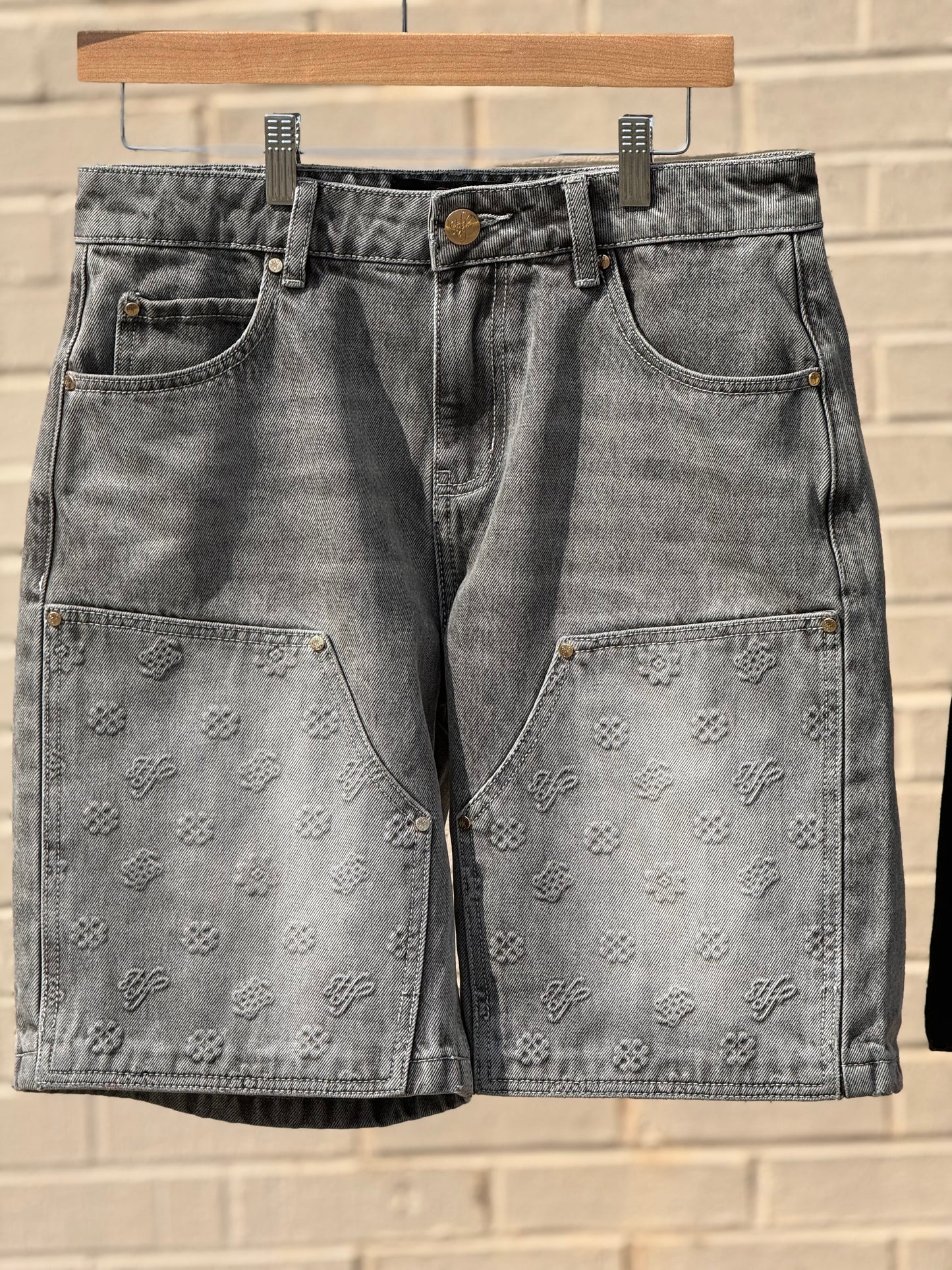Hollywood Friends Jorts (Grey)