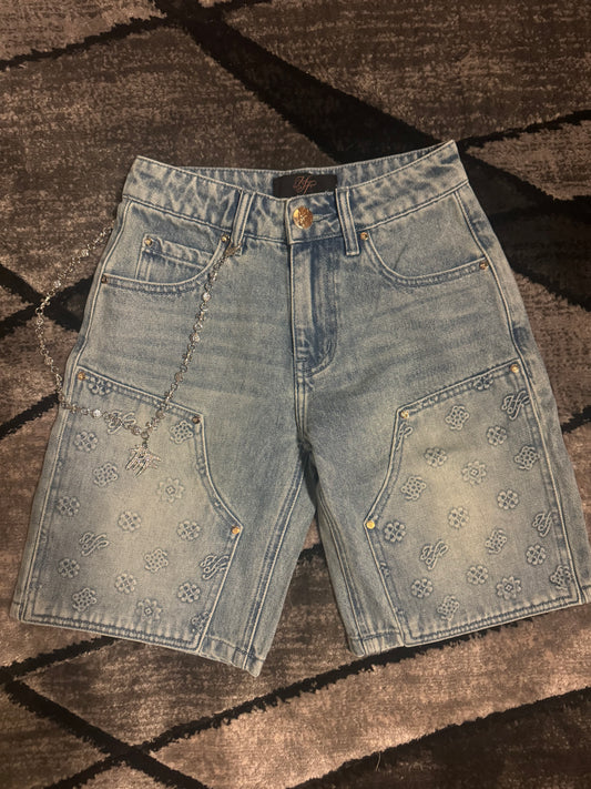Hollywood & Friends Jorts (Blue denim)