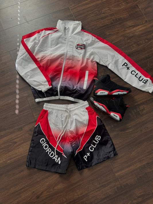 Giordani Red Windbreaker Sst